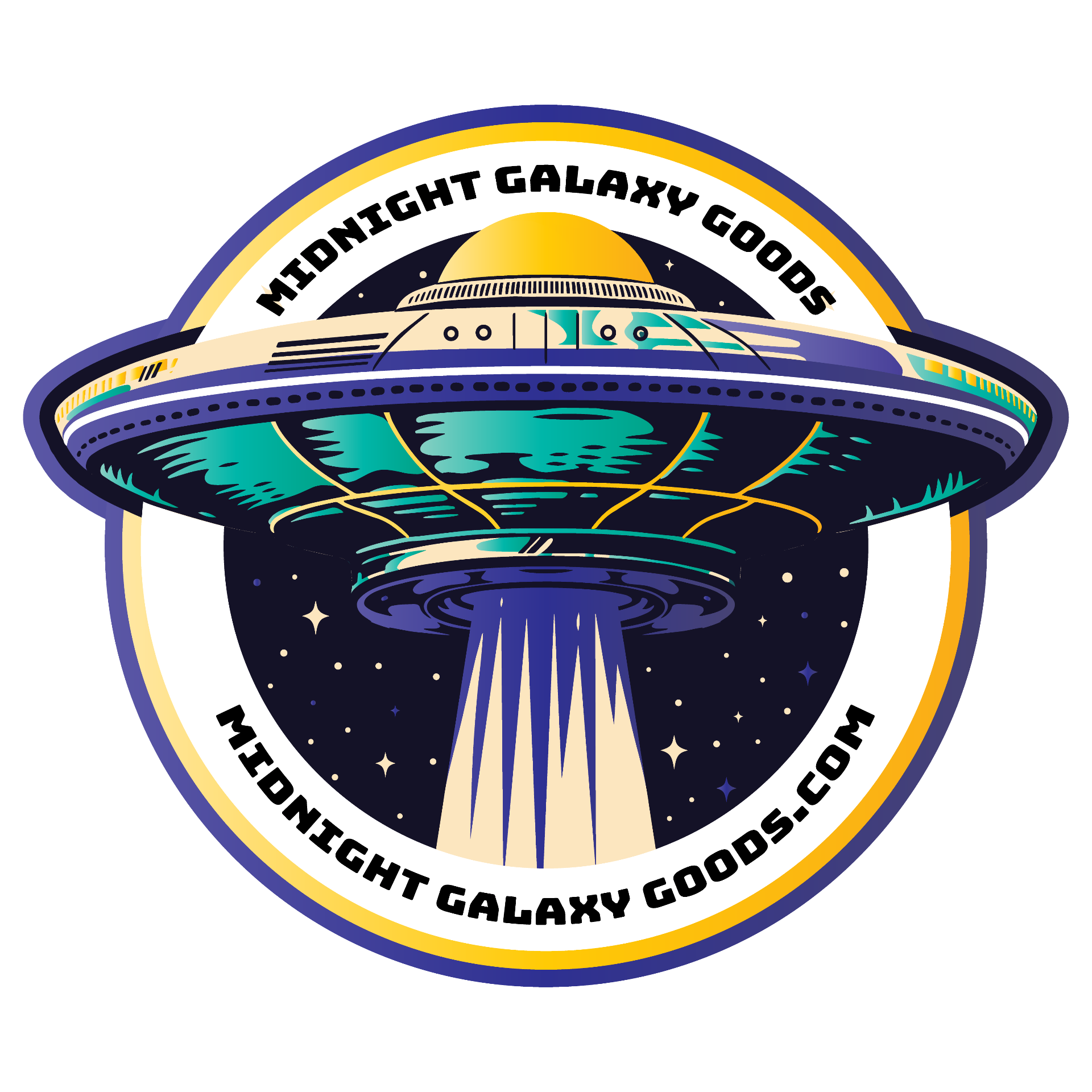 Midnight Galaxy Goods Logo